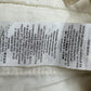 Tory Burch Cream Twill High Waisted Wide Leg Pants Size 6