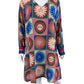Johnny Was 100% Silk Lionora Sunshine Print Dress Size L