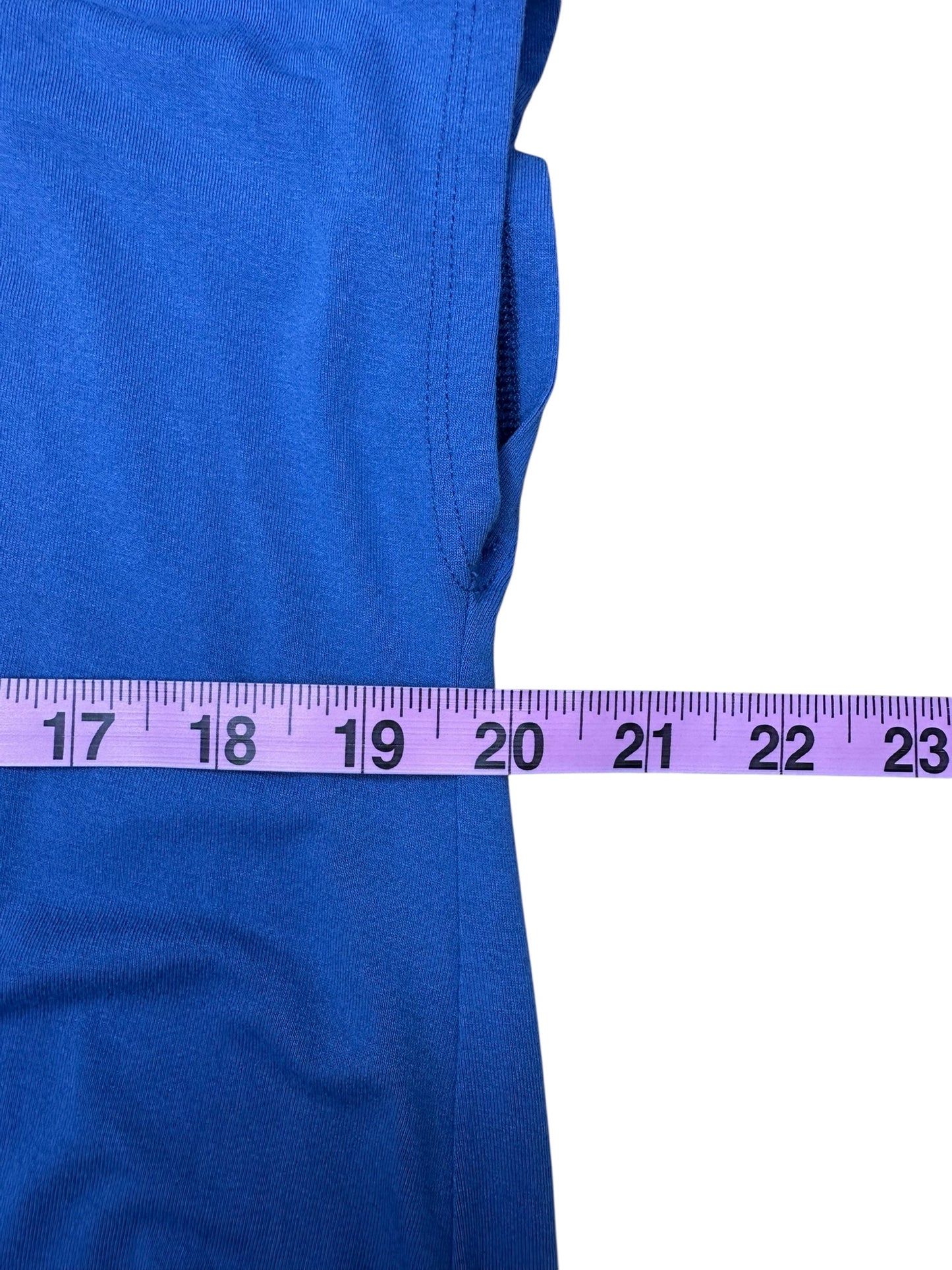 EILEEN FISHER Blue Knit Shirt Dress Size S