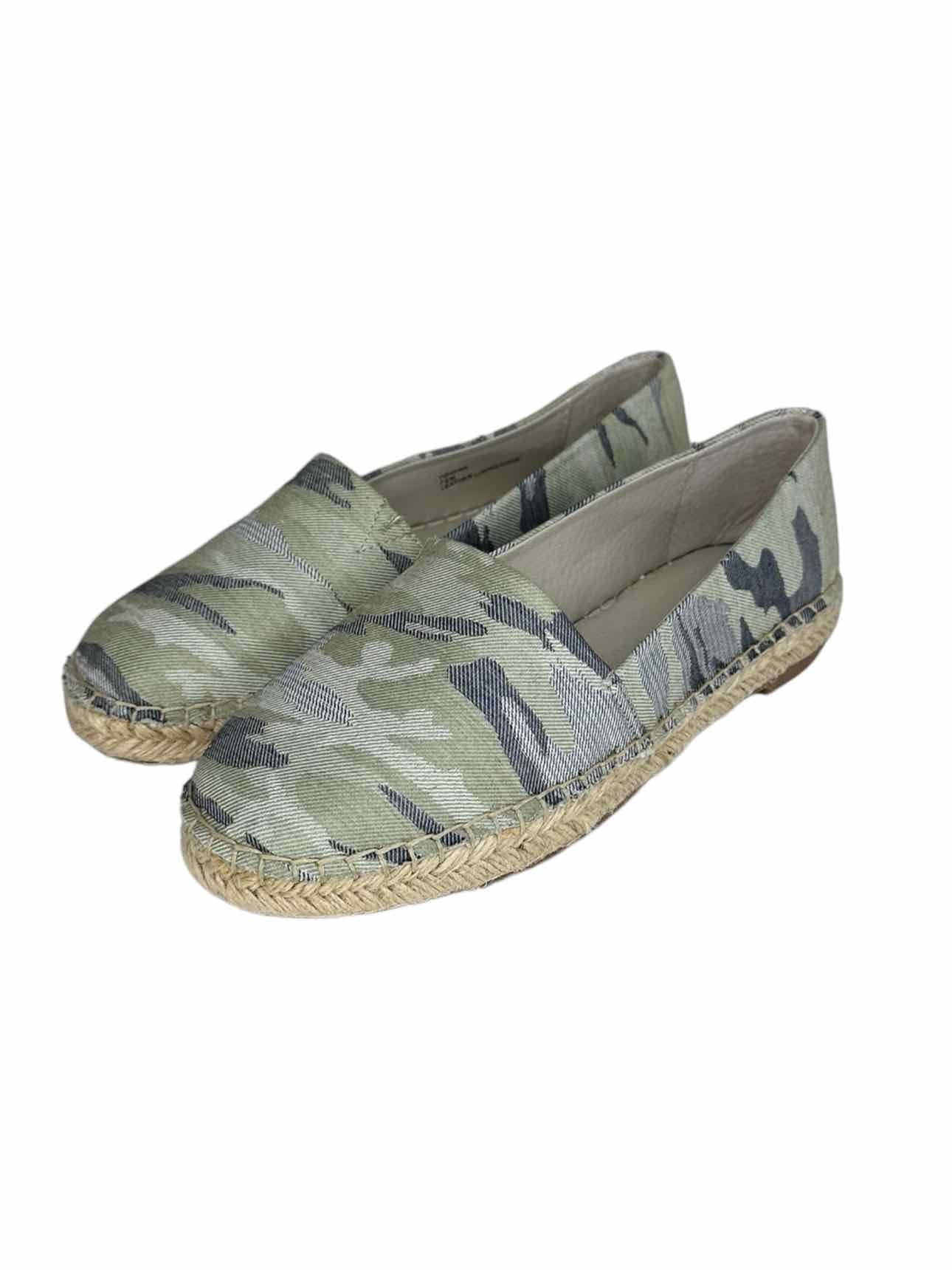 sanctuary NWT Green Camouflage HAVANA Espadrille Flats Size 7.5