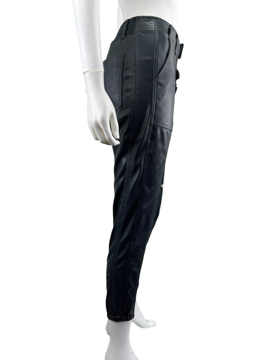 Marrakech Blue Pleather Pants Size XS