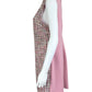 VOY Pink Tweed Shift Dress Size L