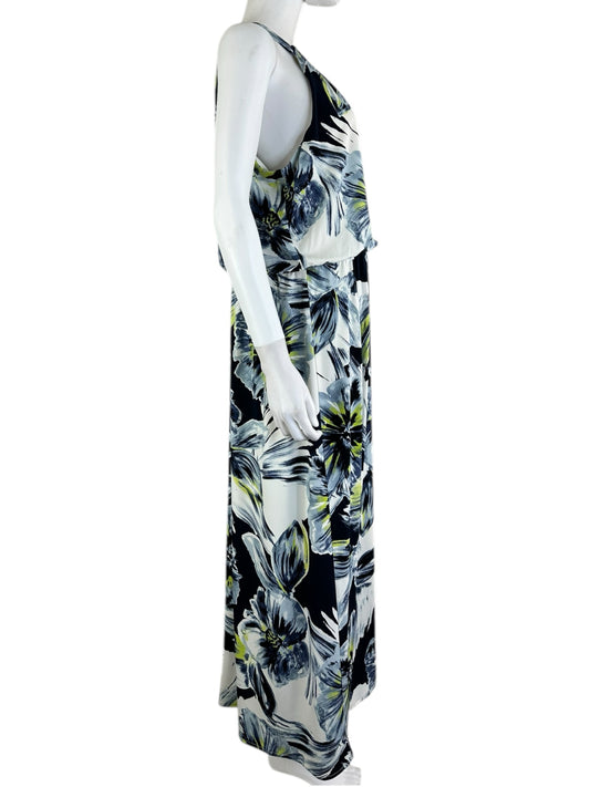 Chicos Floral Multicolored Casual Dress Size LP