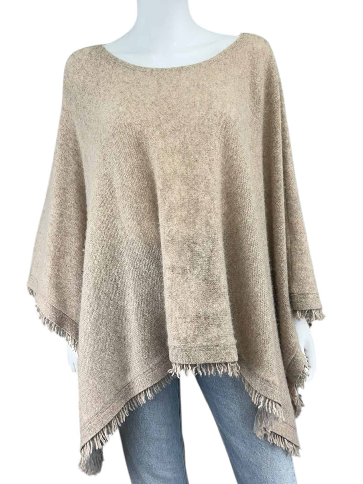 WHITE + WARREN Poncho/Shawl Size L