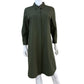 Lafayette 148 New York Olive Peggy Shirt Dress Size L