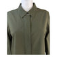 Lafayette 148 New York Olive Peggy Shirt Dress Size L