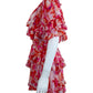 MISA Pink Maldive Marble Isella Mini Dress Size S Dress