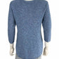 EILEEN FISHER Blue Organic Cotton Sweater XXS