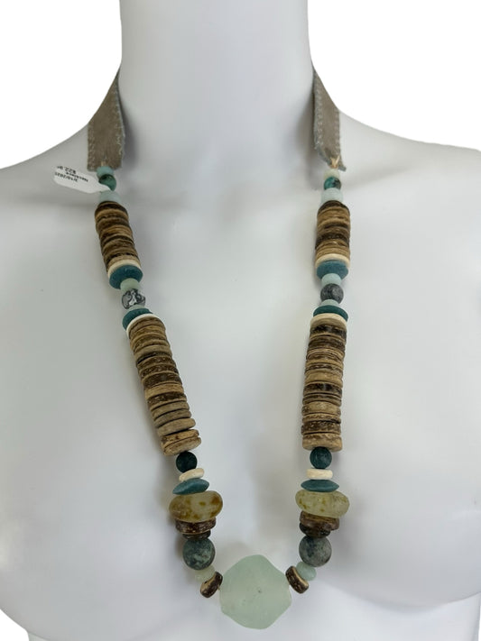 Twine & Twig Beaded Necklace