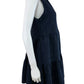AMANDA UPRICHARD Navy Tweed Cocktail Dress Size S