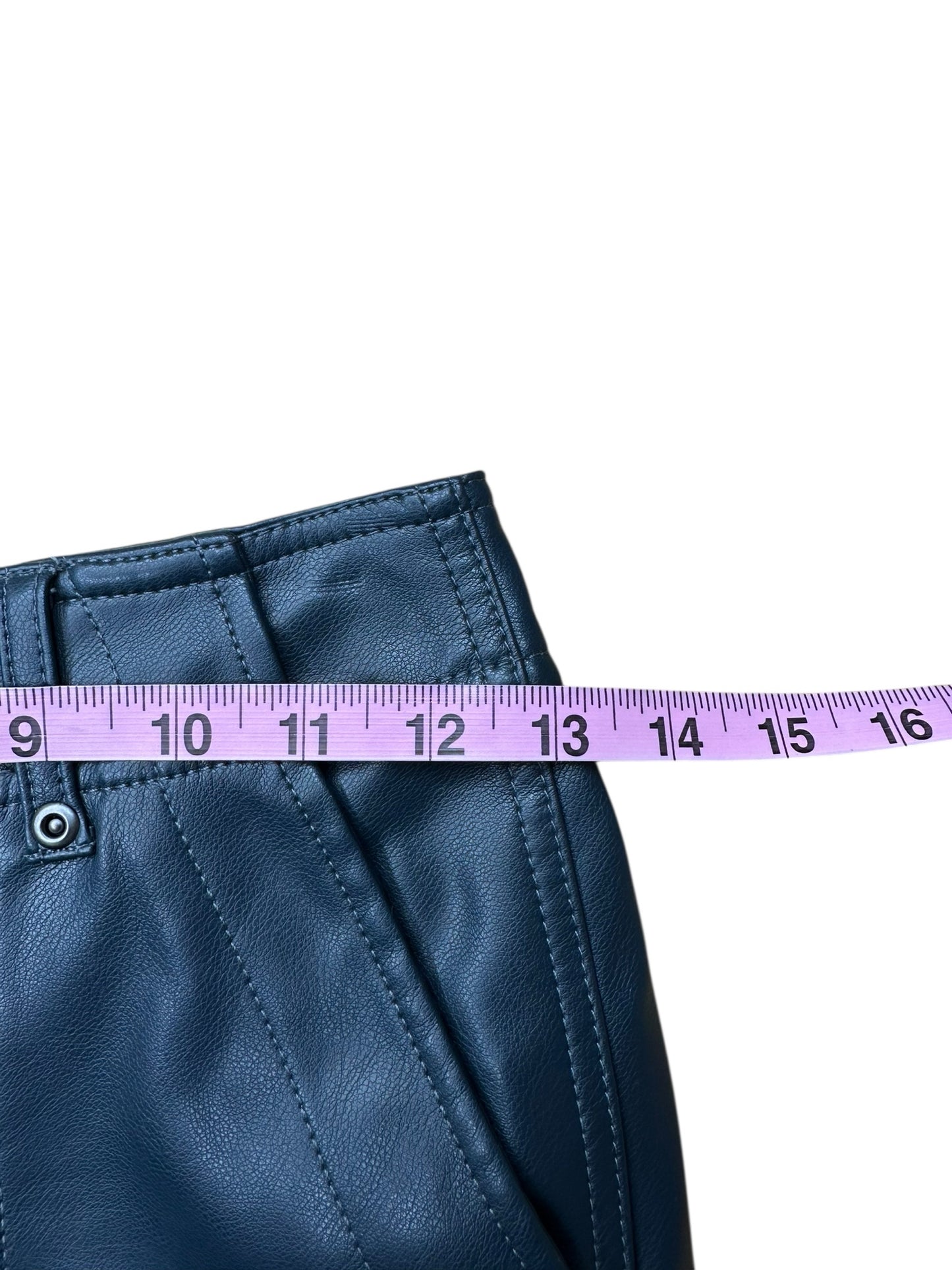 Marrakech Blue Pleather Pants Size XS