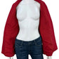 SHOW ME YOUR MUMU NWT Red Major Blazer Size XS