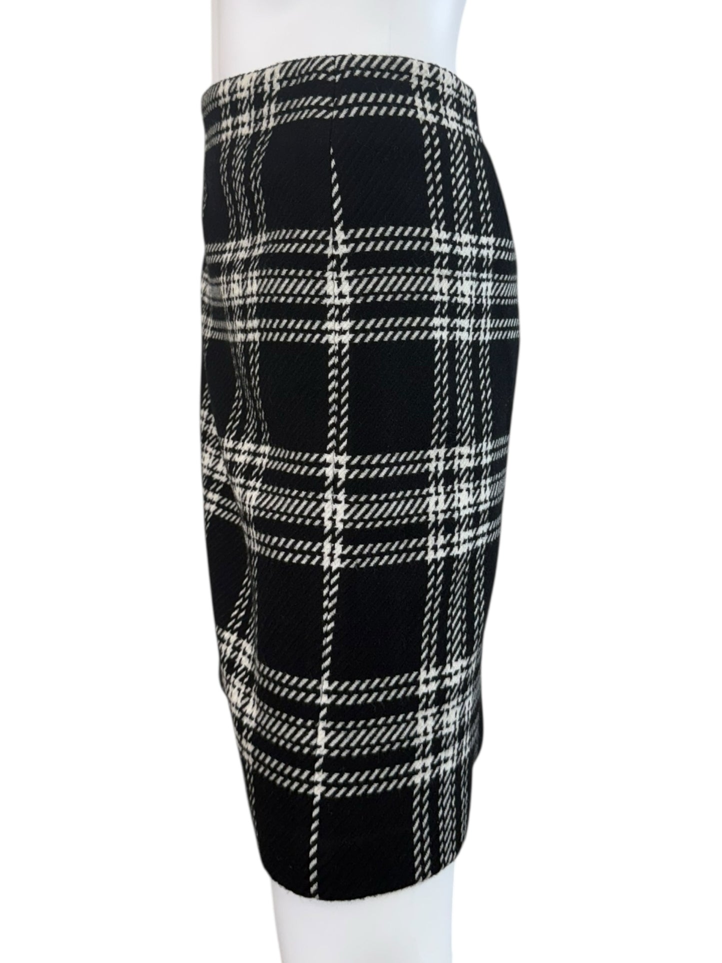 Talbots Black and White Skirt Size 12