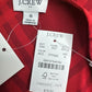 J. Crew NWT Red Plaid Tank Size S