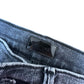 MOTHER  Black Cropped Jeans Size 24