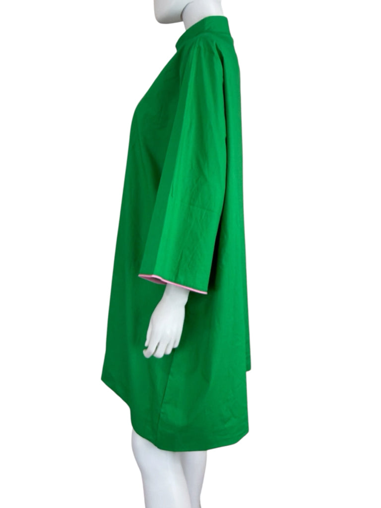 House of MBR NWT Jockey Green Bouvier Shift Dress Size 4