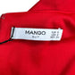 mango NWT Red Bodycon Mini Dress Size 4