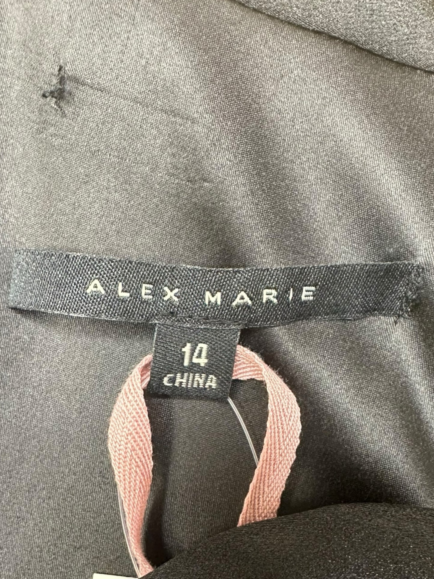 ALEX MARIE NWT Black Cocktail Dress Size 14