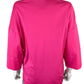 Chico's Pink Cotton Popover Top Size M