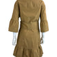 VERONICA BEARD Khaki Button-Down Mini Dress Size 12