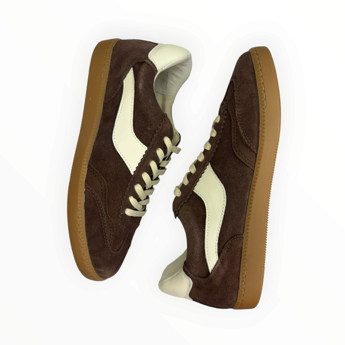Dolce Vita Brown Suede Notice Sneakers Size 10