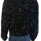 GEMMA + JANE NWT Black Sequin Bomber Jacket Size M