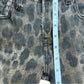 R13 Brown Leopard Print KATE Skinny Jeans Size 2