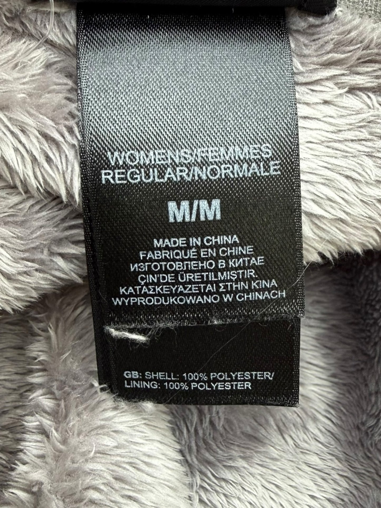 The North Face Gray Osito Fleece Jacket Size M