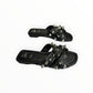 Christian Louboutin Black Miss Spika Club Slide Size 37.5