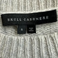 SKULL CASHMERE Gray Distressed 100% Cashmere Skull Sweater Size S