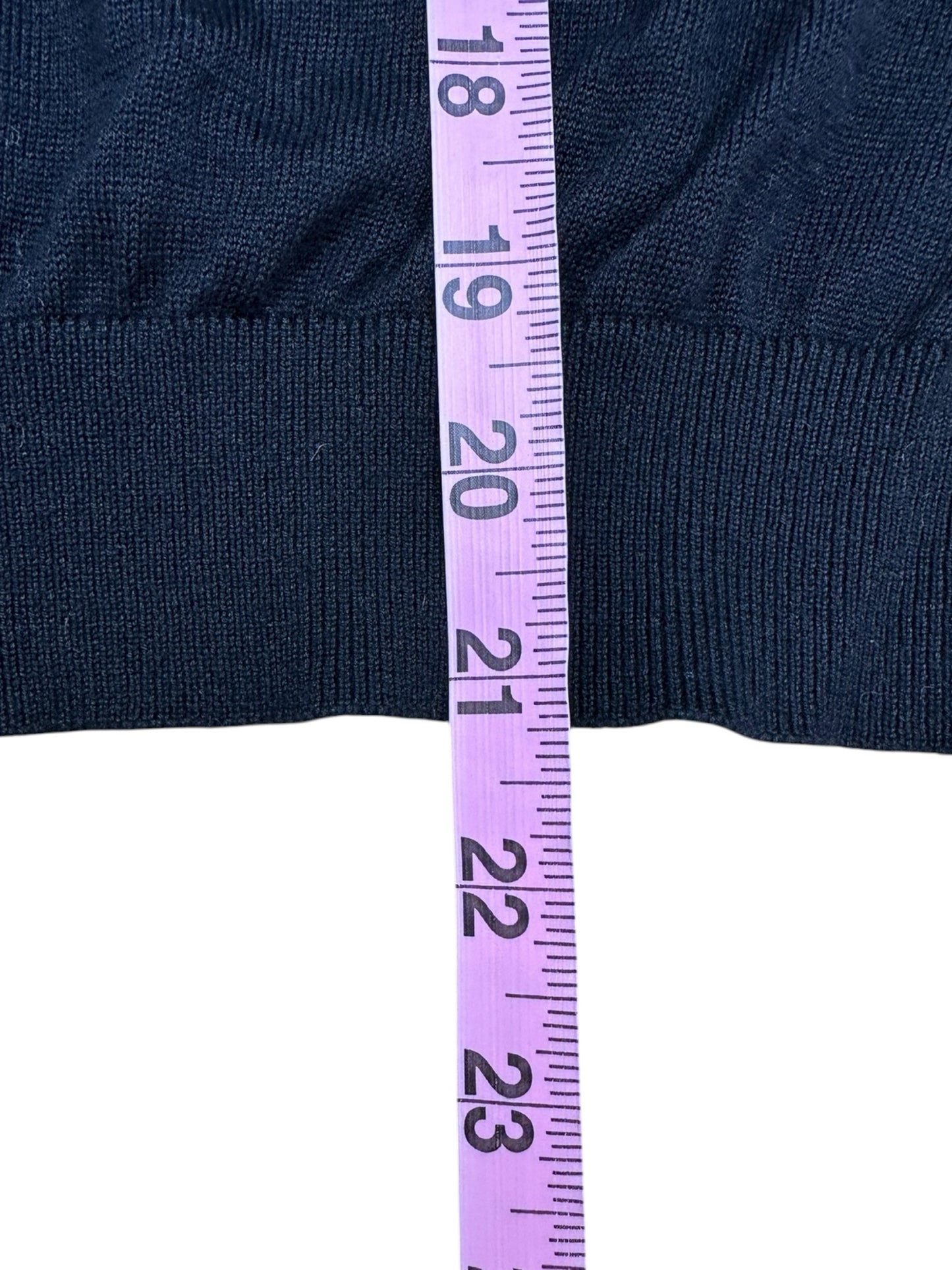 CYNTHIA ROWLEY NWT Black Crewneck Sweater Size S