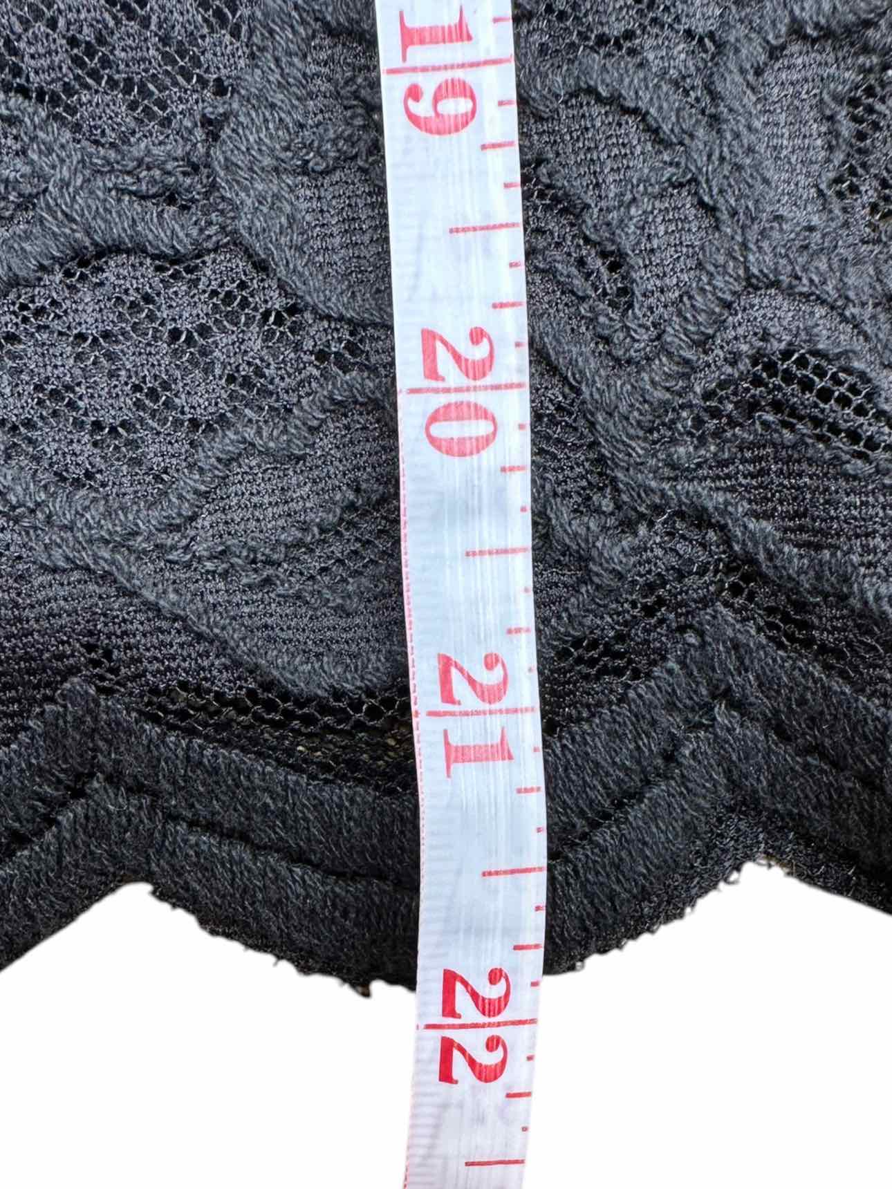 Chicos NWT Black Lace Blouse Size M