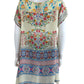 Johnny Was Floral Tunic Top Size M