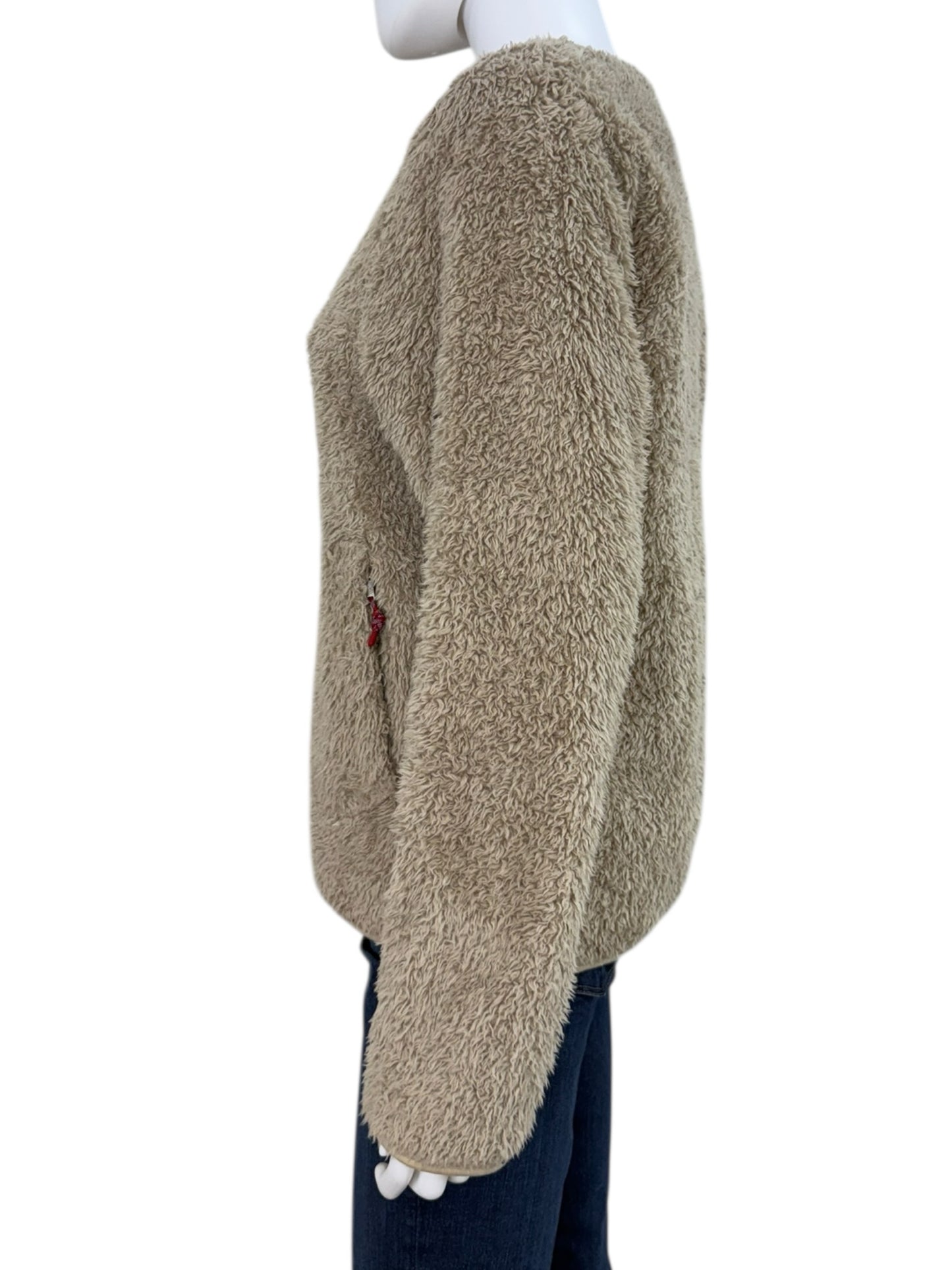 lululemon Tan Oh So Sherpa Full Zip Jacket Size 4