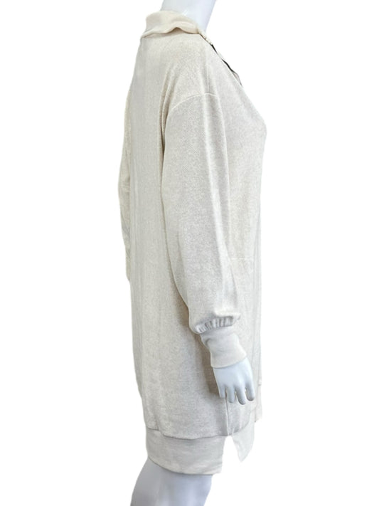FAHERTY NWT Cream Legend Sweater Dress Size S