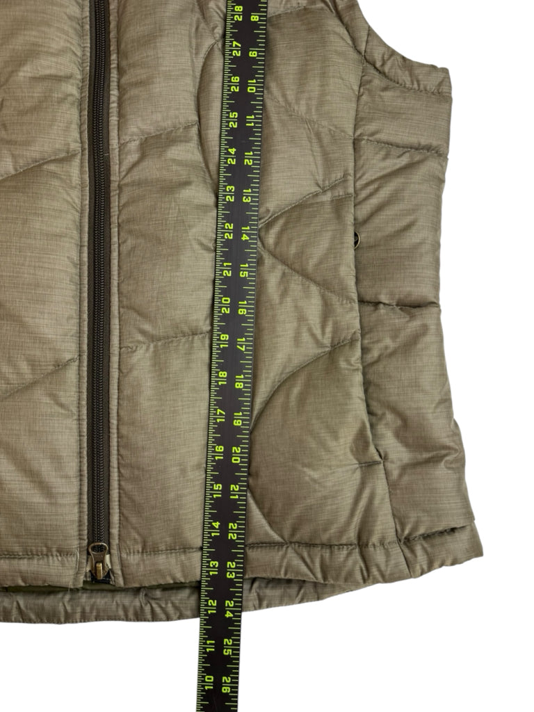 COLUMBIA Olive Titanium Tech Interchange 550 System Quilted Down Vest Size M