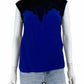 Sandro Blue Silk Blouse Size S