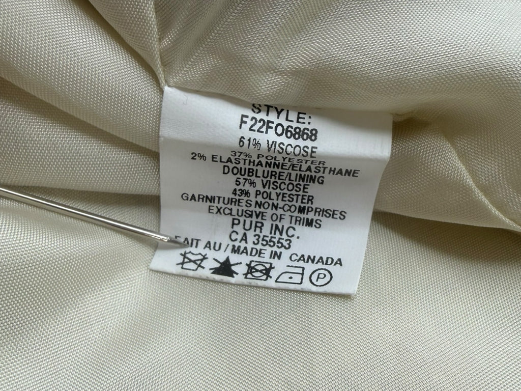 Iris Setlakwe Houndstooth Tweed Blazer Size 10