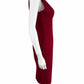 alice + olivia Maroon ESMIRA Cocktail Dress Size 6