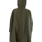 Toast x Lavenham Olive Hooded Poncho Size O/S