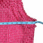 KARL LAGERFELD Pink Tweed Dress Size 12