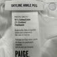 PAIGE NWT White Skyline Ankle Peg Jean Size 24