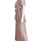 Spell Pink Layered Maxi Cocktail Dress Size XS
