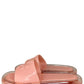 Tory Burch Peach Bubble Slides Size 6