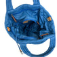 MZ WALLACE  Blue Quilted Medium Sutton Deluxe Designer Handbag