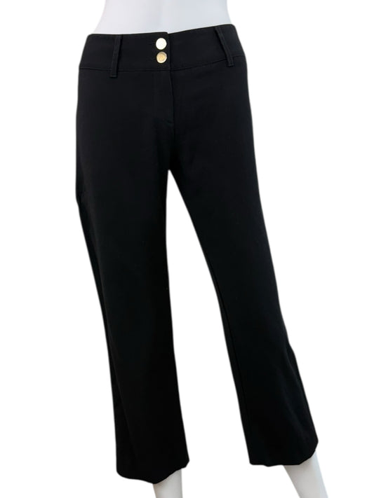 VERSACE Black Wool Trousers Size 40