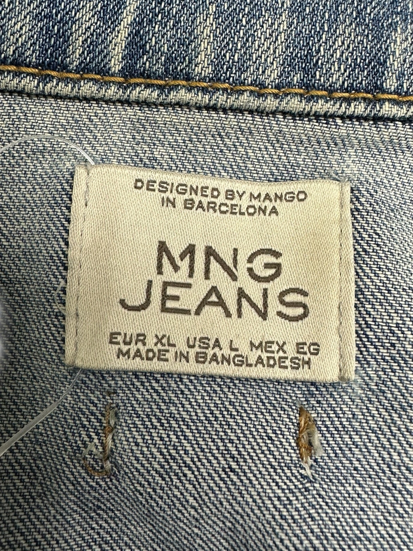 MNG Size L BASE Jacket - Denim