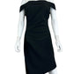 MILLY Black Strapless Cocktail Dress Size 4