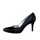 FREELANCE Black Leather Pointed Pumps Size 37
