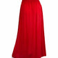 cloth & stone Red Button-Down Maxi Skirt Size XS